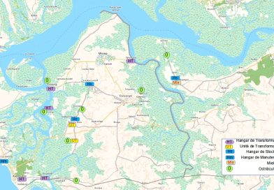 Carte des projets